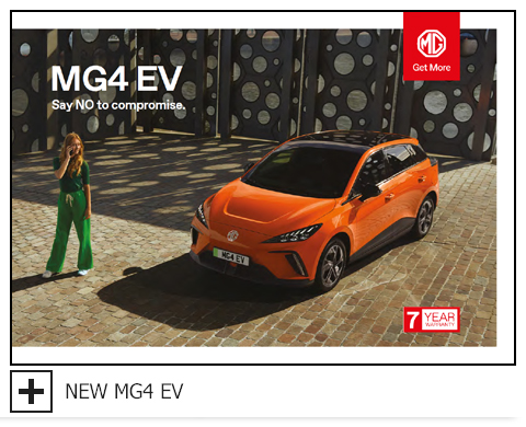 New MG4 EV Brochure